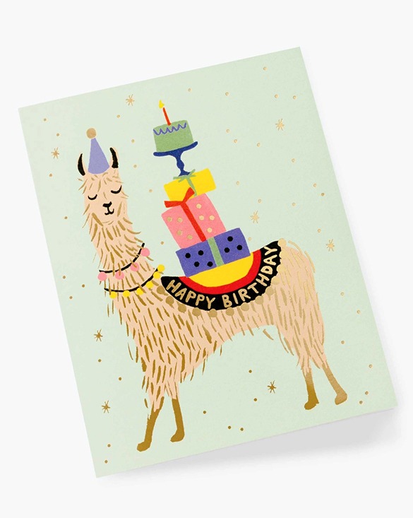 Llama Birthday
