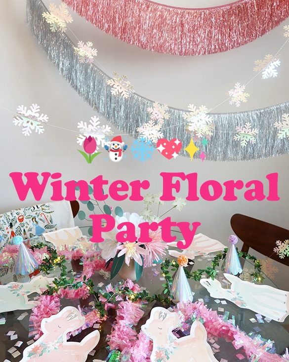 ✨🧚🏻‍♂💖Winter Floral Party💖🧚🏻‍♂✨