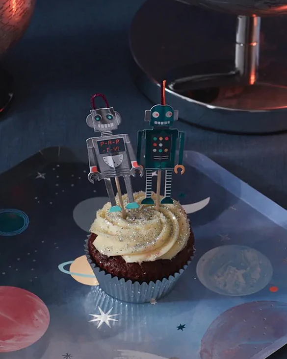 로봇 컵 케이크 키트 (24개입)