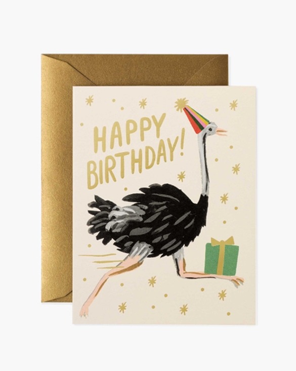 Ostrich Birthday
