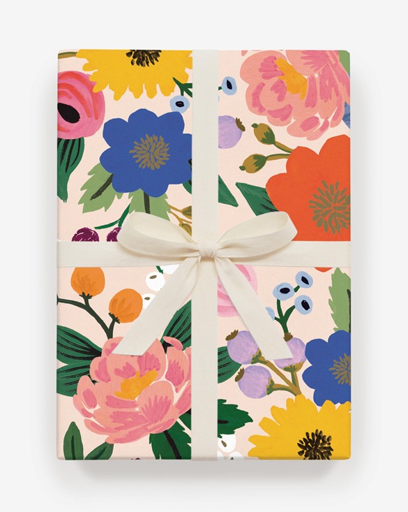Vintage Blossoms Wrapping Sheets (3장)